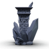 Crystallized Pillar