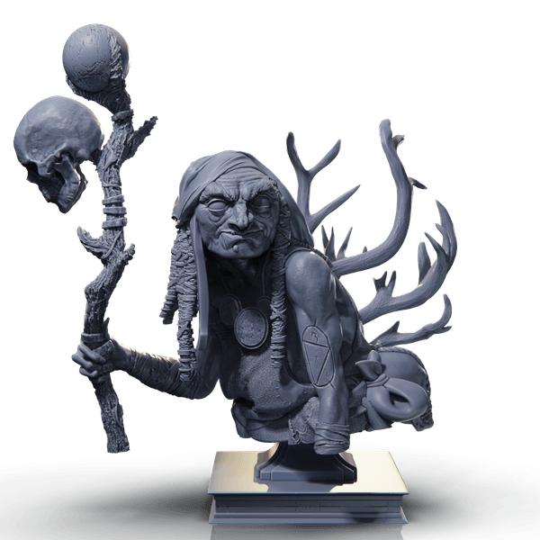 Green Hag - Bust