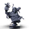 Ixius Greyhand & Callysto, the Awakened Cat - Bust