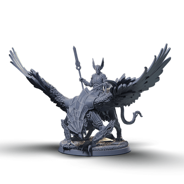 Champion of the Griffon - Mounted